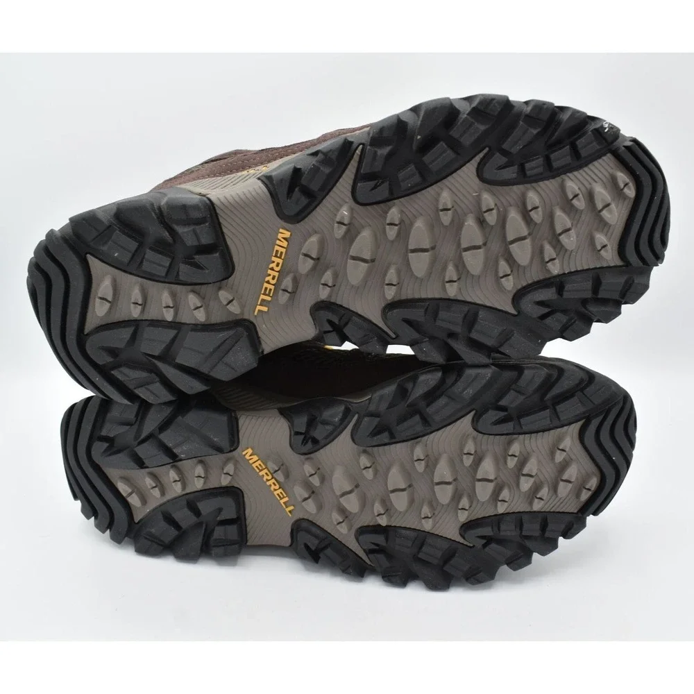 Merrell Mens Size 9.5 Oakcreek Mid Waterproof Expresso Hiking Boots Shoes